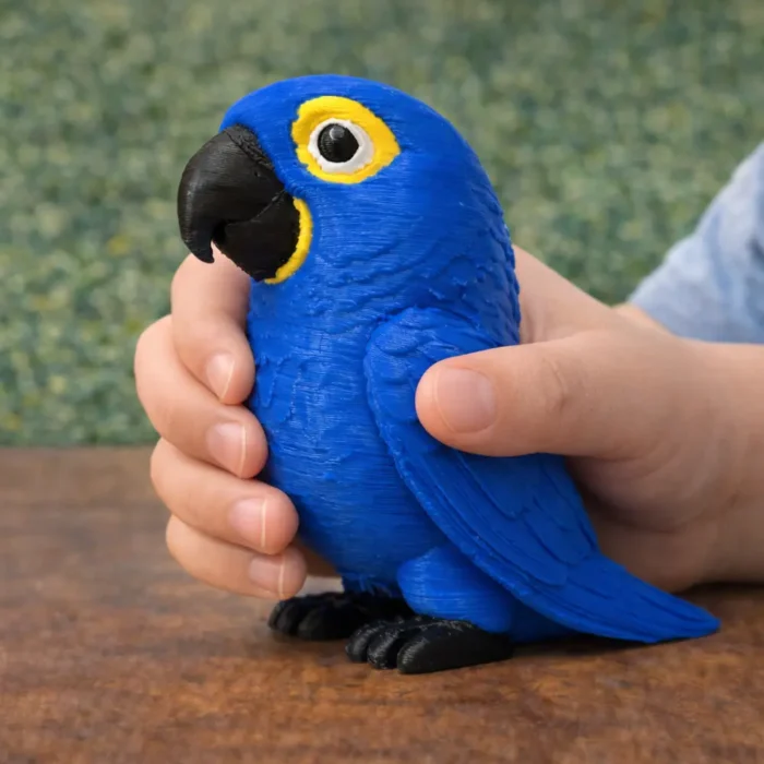 Arara Azul Colecionável - Imagem 4
