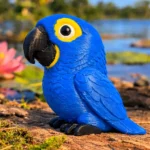 Arara Azul Colecionável - Imagem 5