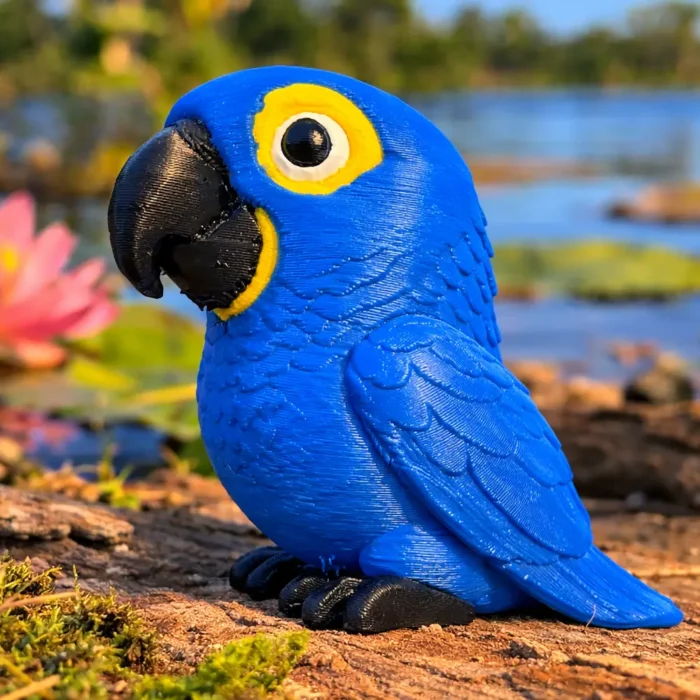 Arara Azul Colecionável - Imagem 5