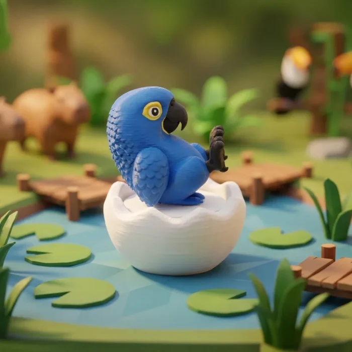 Clicker Arara Azul - Imagem 2