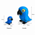 Arara Azul Colecionável - Imagem 3